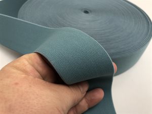 Blød elastik - velegnet til undertøj 4 cm, ciel blue